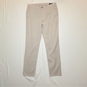 Bonobos Pants Mens 32x32 White Striped Lightweight Stretch Chino Athletic nwot
